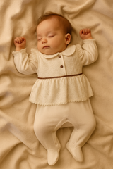 Grenouillère full éclat velours