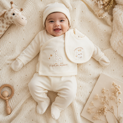 Pack naissance I love my mummy unisexe 5 pcs coton