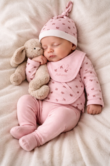 Coffret naissance Yaprak girly 5 pcs coton