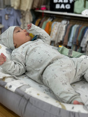 Grenouillère let's play amigo 1 bonnet