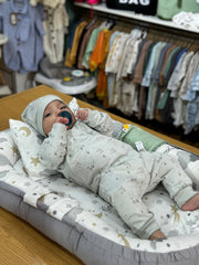 Grenouillère let's play amigo 1 bonnet