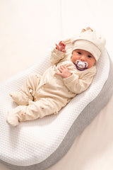 Grenouillère Ballons unisexe 1 bonnet coton