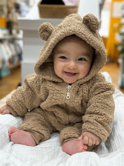 Combinaison molletonnée intérieur coton Camel V