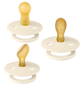 Pack de 3 sucettes Ivory 3 têtes de tétines - Bibs