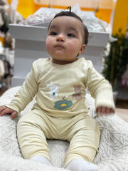 Tenue Time To Camp 2 pcs coton