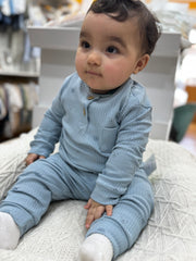 Tenue unie Bear avec poche coton Boy