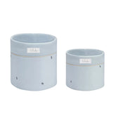 Kikkaboo - Set de 2 pannier rangements - 22 cm and 18 cm Stripy Friends