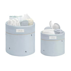 Kikkaboo - Set de 2 pannier rangements - 22 cm and 18 cm Stripy Friends