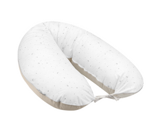 Kikkaboo - Coussin de grossesse et d’allaitement Dream Big Beige