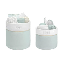 Kikkaboo - Set de 2 pannier rangements - 22 cm and 18 cm Sleepy Sheep