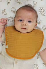 Lot de 3 bavoirs carrés 0-24 mois Bio organic