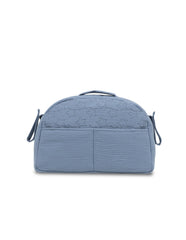 Interbaby - Sac a langer coton mousseline mod estrellas bleu foncé
