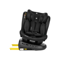 Kikkaboo - Siège auto 0-1-2-3 (0-36 kg) Shift Isofix Black Rotatif 360°