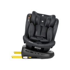 Kikkaboo - Siège auto 0-1-2-3 (0-36 kg) Shift Isofix Dark Grey Rotatif 360°