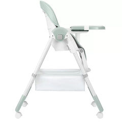 Kikkaboo – Chaise Haute Pliable Spicy – Mint – Compacte & Réglable 6m+