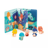 LUDI - Coffret Livre de bain et ses Puppets 10m+