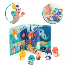 LUDI - Coffret Livre de bain et ses Puppets 10m+