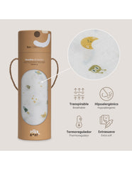 Interbaby - Draps lange mousseline 120x120 cm Mod Espacio