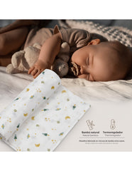 Interbaby - Draps lange mousseline 120x120 cm Mod Espacio