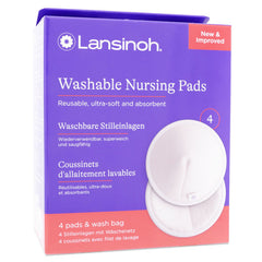 Lansinoh coussinets d'allaitement lavables - 4 unités