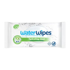 Lingettes Bébé WaterWipes Hydratante Nettoyante Aloe Vera x48