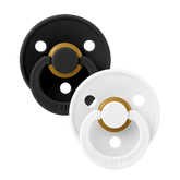 Lot de 2 sucettes Black/White - Bibs