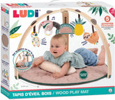 Ludi - Tapis arche bois 0m+