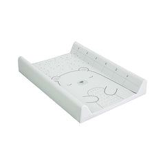 Matelas à langer en PVC 70х50cm Bear with me Mint - Kikkaboo