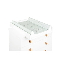 Matelas à langer en PVC 70х50cm Bear with me Mint - Kikkaboo