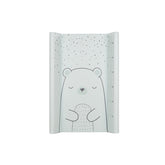 Matelas à langer en PVC 70х50cm Bear with me Mint - Kikkaboo