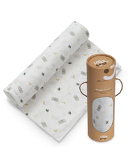 Interbaby - Draps lange mousseline 120x120 cm Koala Boy Girl