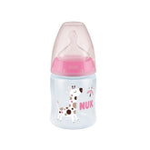NUK - Biberon WTP PP temps C.150 ML no colic Rose 0-6 mois
