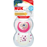 Nuk - Pack de sucettes Star Day & Night Girl 6-18 mois