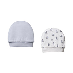 Pack de 2 bonnets Capitaine coton 0m+