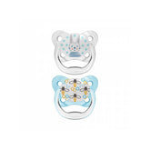 Pack de 2 sucettes Lapin abeille bleu phase 1 0-6 mois dr brown's