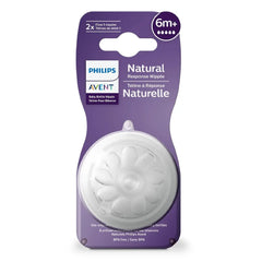 Philips Avent – Lot de 2 Tétines Natural Response 6M+