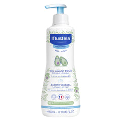 Gel Lavant Doux Bébé à l'avocat BIO 500 ML Mustela