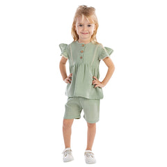 Tenue Freshy girly 2 pcs Kaki