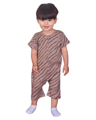 Barboteuse effet zebre 1 pcs unisexe