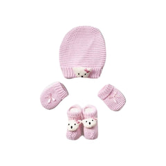 Pack Bonnet moufles chaussons TRIKO