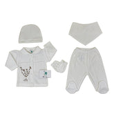 Pack naissance Bouquet Fleury 5 pcs velours