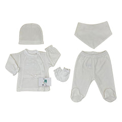 Pack naissance nœud centré velours 5 pcs