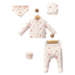 Pack naissance Gardenya 5 pcs coton bio