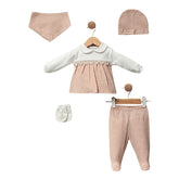 Pack naissance effet mtrouz 5 pcs coton