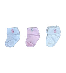 Chaussettes baby girl 0-3 mois coton