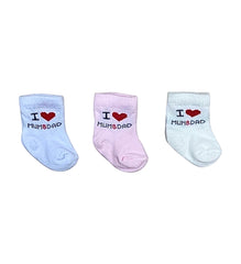 Chaussettes baby girl 0-3 mois coton