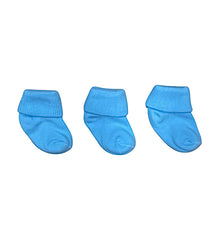 Chaussettes 0-3 mois coton uni