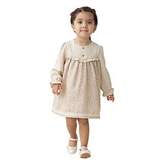 Robe classy girl beige nacré