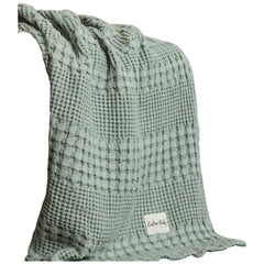 Couverture gaufrée 90x100 cm - Grass Green