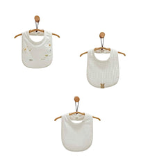Pack de 3 Bavoirs Safari 0-4 mois